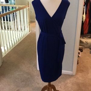 Blue cocktail dress